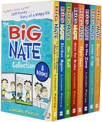 Amazon.com: Big Nate Boxed Set: 9781449414108: Peirce, Lincoln: Books
